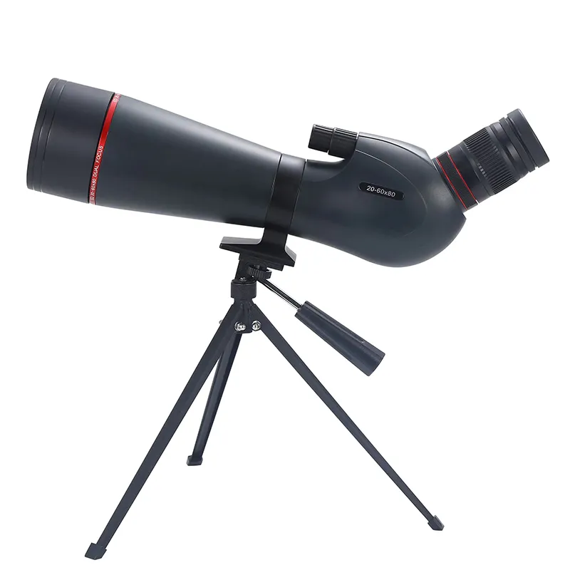 محدوده هدف تلسکوپ تک چشمی 20-60x80ed با شبکه فاصله یاب