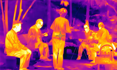 Can Infrared Thermal Imaging Cameras See Human Bodies Through Walls?